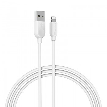 Kabel Borofone BX14 LinkJet - USB na Lightning - 2,4A 2 metry bílý
