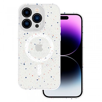 Tel Protect Magnetic Splash Frosted Case pro Iphone 15 White