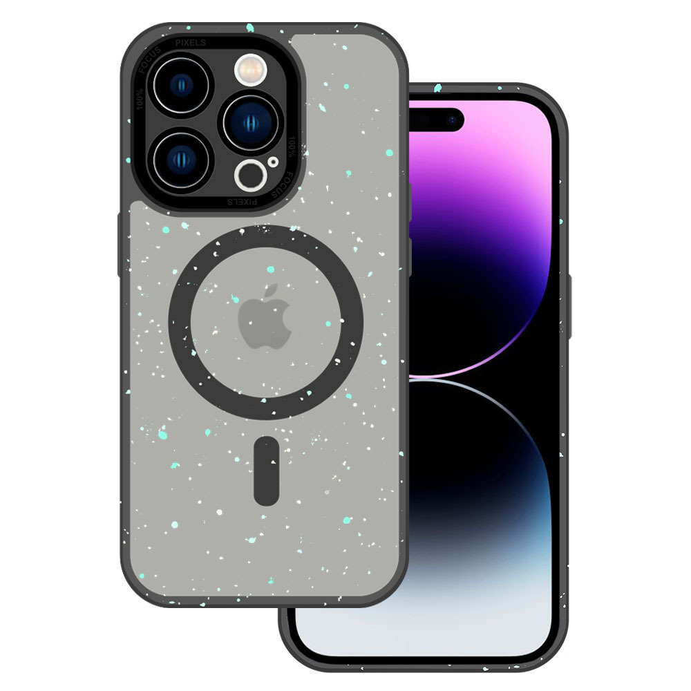 Levně Tel Protect Magnetic Splash Frosted Case pro Iphone 15 Pro Black