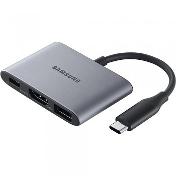 Multiport adaptér EE-P3200BJE Samsung USB, HDMI, USB-C Grey (Bulk)