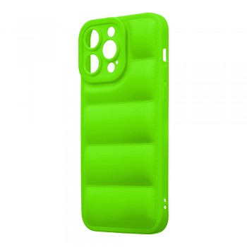 OBAL:ME Puffy Kryt pro Apple iPhone 14 Pro Max Green