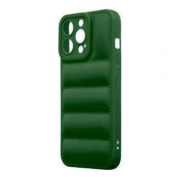 OBAL:ME Puffy Kryt pro Apple iPhone 13 Pro Dark Green