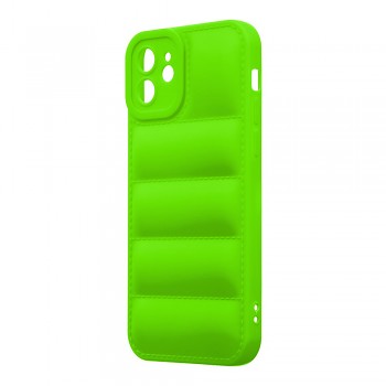 OBAL:ME Puffy Kryt pro Apple iPhone 12 Green