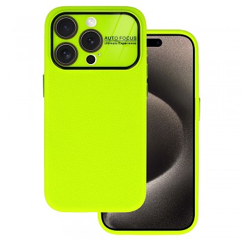 Pouzdro Tel Protect Lichi Soft pro Iphone 15 lime