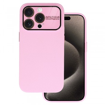 Pouzdro Tel Protect Lichi Soft pro Iphone 13 Pro světle růžové