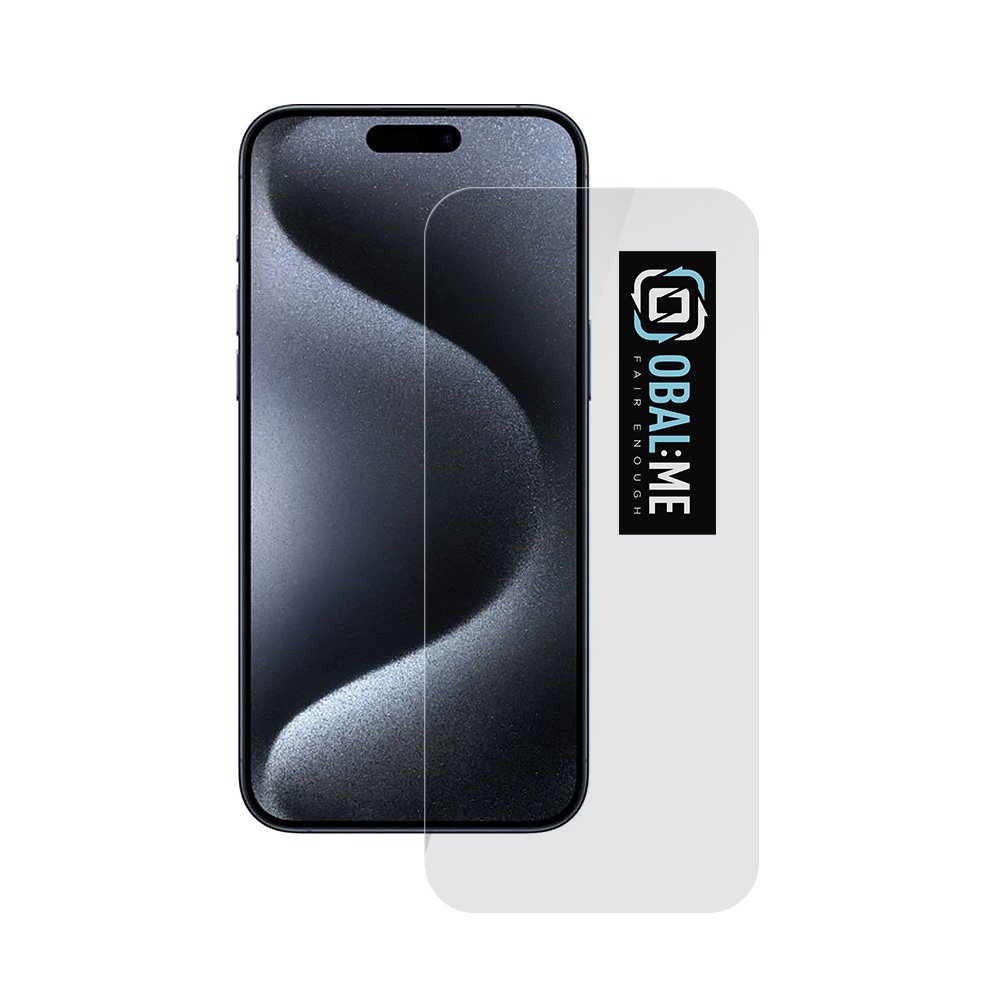Levně OBAL:ME 2.5D Tvrzené Sklo pro Apple iPhone 15 Pro Clear