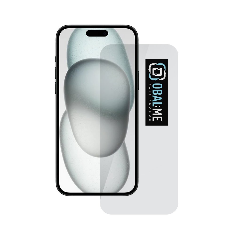 Levně OBAL:ME 2.5D Tvrzené Sklo pro Apple iPhone 15 - 16 Clear