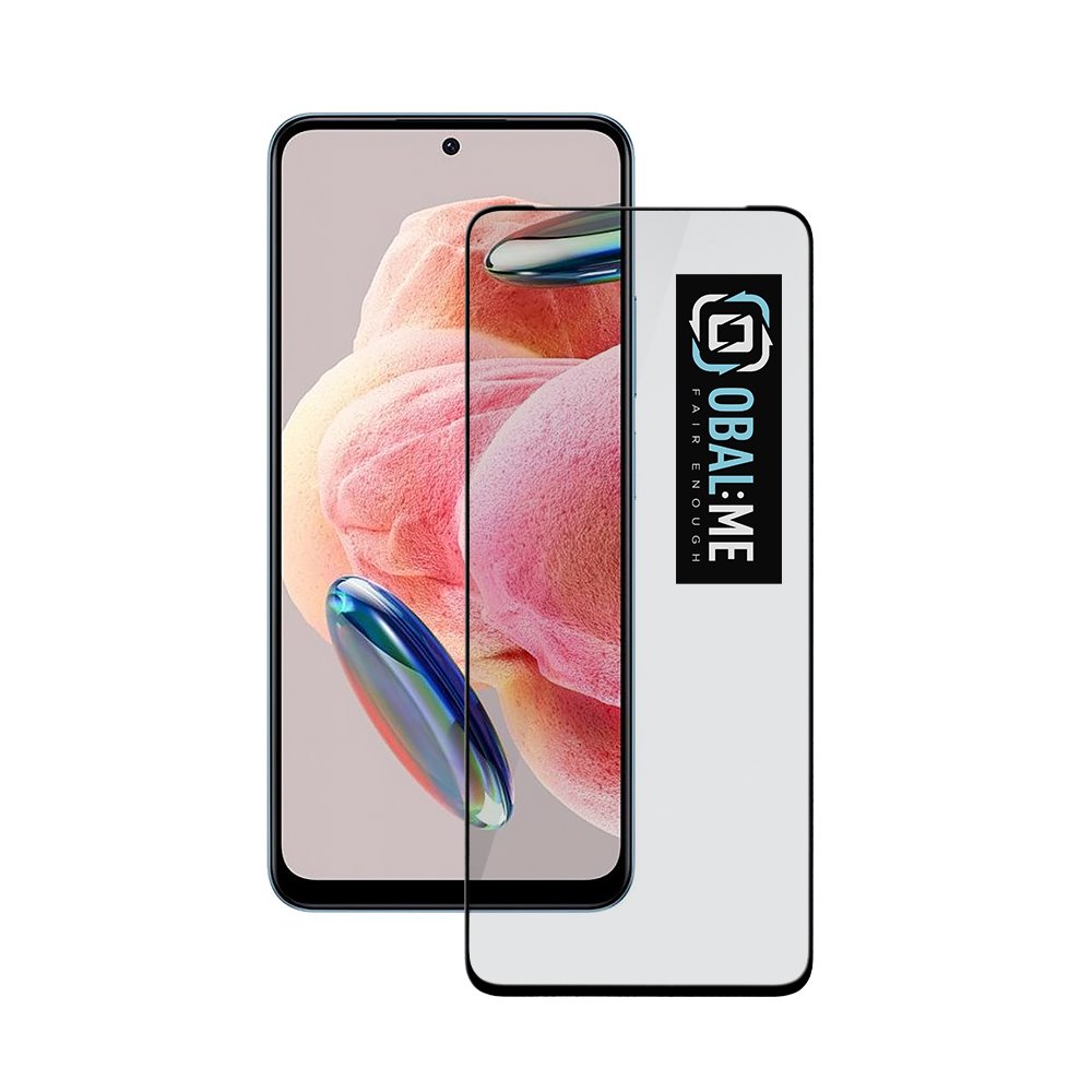 Levně OBAL:ME 5D Tvrzené Sklo pro Xiaomi Redmi 12 Black