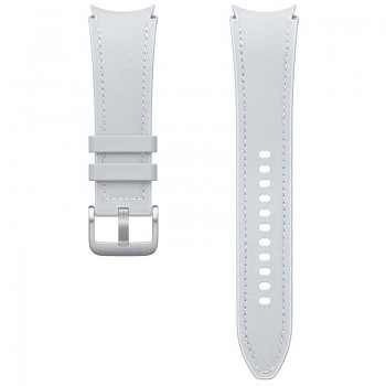 Kožený řemínek ET-SHR96LSE Samsung Galaxy Watch 6-6 Classic M-L Silver