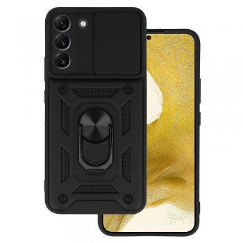Slide Camera Armor Case pro Samsung Galaxy S22 Black