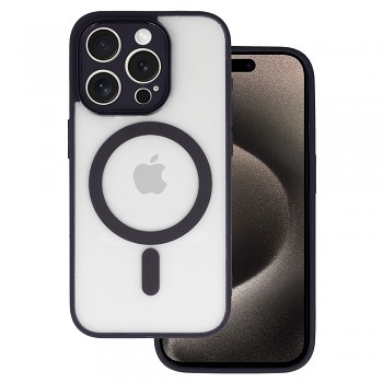 Acrylic Color Magsafe Case pro Iphone 12 fialové