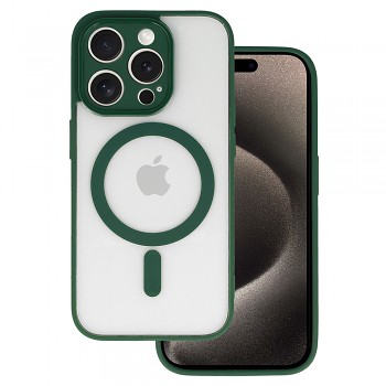 Zadní kryt Acrylic Color Magsafe pro Iphone 12 Pro Max zelený