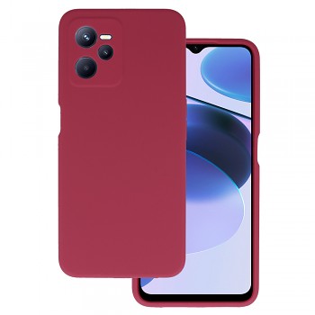 Silicone Lite Case pro Realme C35 burgundy