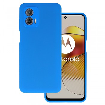 Silicone Lite Case pro Motorola Moto G73 modré