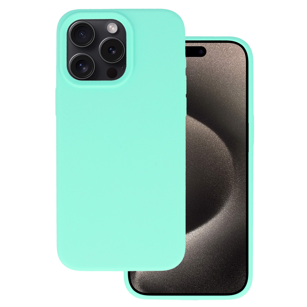 Levně Silicone Lite Case pro Iphone 14 Pro mint