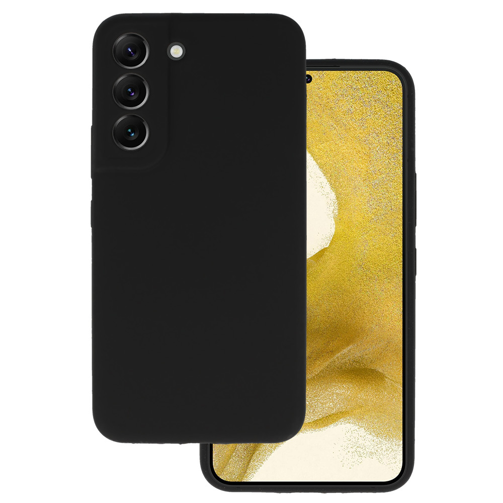 Levně Silicone Lite Case pro Samsung Galaxy S22 černé