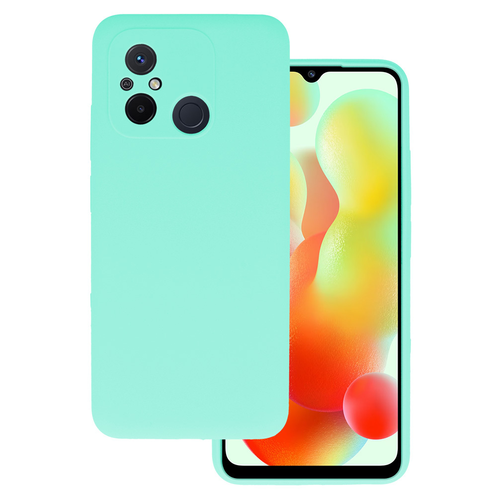Levně Silicone Lite Case pro Xiaomi Redmi 12C/11A mint