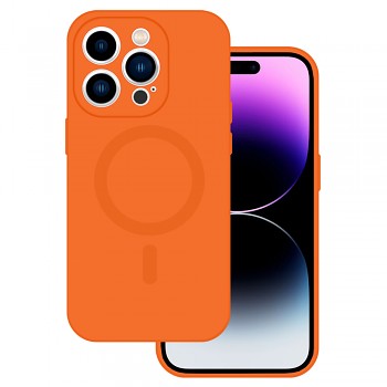 TEL PROTECT MagSilikonové pouzdro pro Iphone 15 Plus Orange