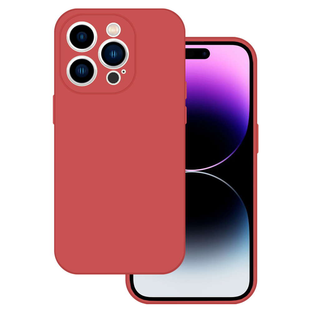 Levně Tel Protect Silicone Premium pro Iphone 14 Pro coral