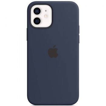 MHKU3ZM/A Apple Silikonový kryt vč. Magsafe pro iPhone 12 mini Deep Navy