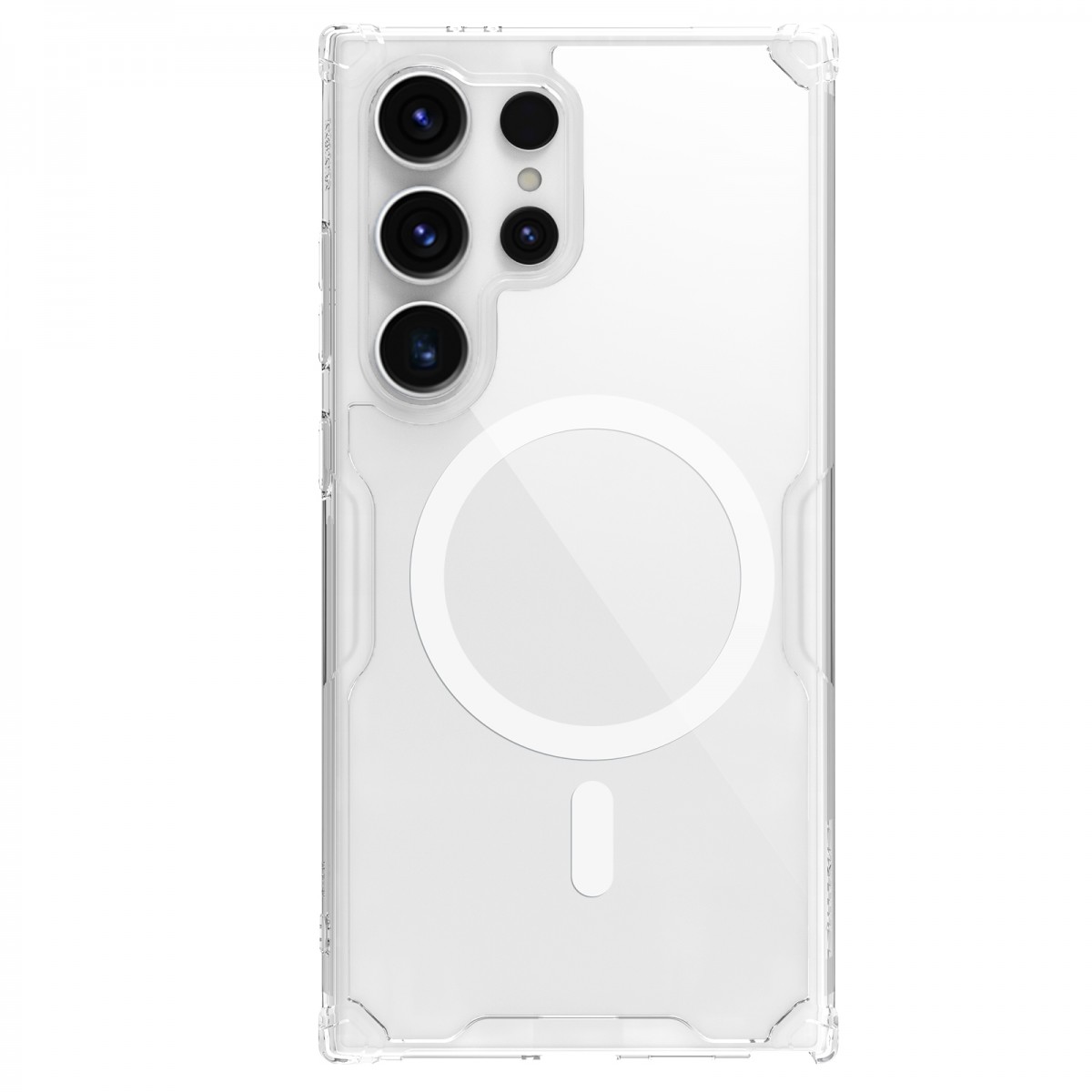 Levně Nillkin Nature TPU PRO Magnetic Kryt pro Samsung Galaxy S24 Ultra Transparent
