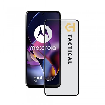 Tvrzené sklo Tactical pro Motorola G54 5G 5D černé