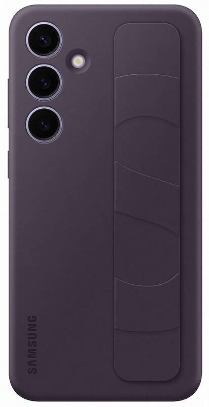 Levně EF-GS926CEE Samsung Standing Grip Kryt pro Galaxy S24+ Dark Violet
