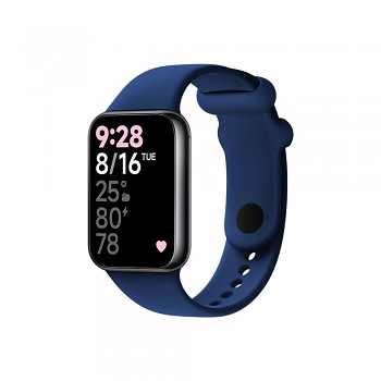 Silikonový řemínek FIXED Silicone Strap pro Xiaomi Smart Band 8 Pro, modrý