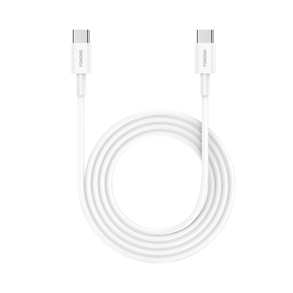 Levně Foneng Kabel X55 - Typ C na typ C - PD 60W 2 metry bílý