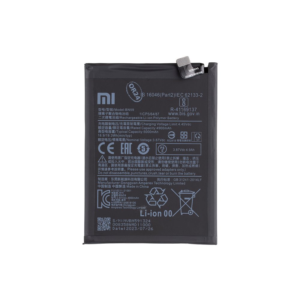 Levně BN59 Xiaomi Original Baterie 5000mAh (Service Pack)