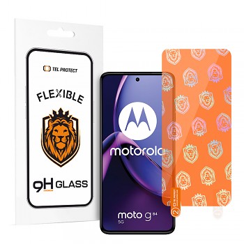 Tel Protect Best Flexible Hybrid Tempered Glass for MOTOROLA MOTO G84 5G