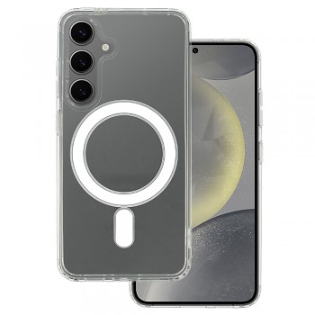 Zadní kryt Acrylic Magsafe pro Samsung Galaxy S22 transparentní