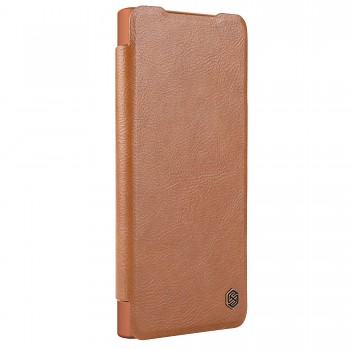 Nillkin Qin Book Prop Pouzdro pro Samsung Galaxy S24 Ultra Brown