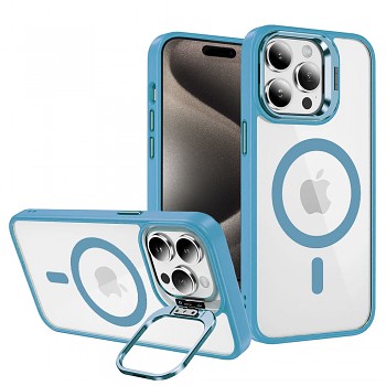Tel Protect Kickstand Magsafe pouzdro pro Iphone 15 modré
