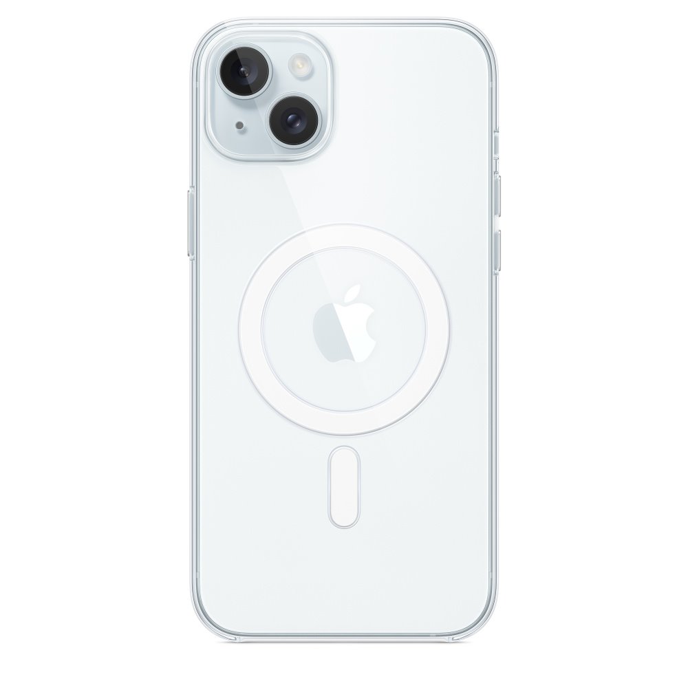Levně MT213ZM/A Apple Clear Kryt vč. MagSafe pro iPhone 15 Plus Transparent