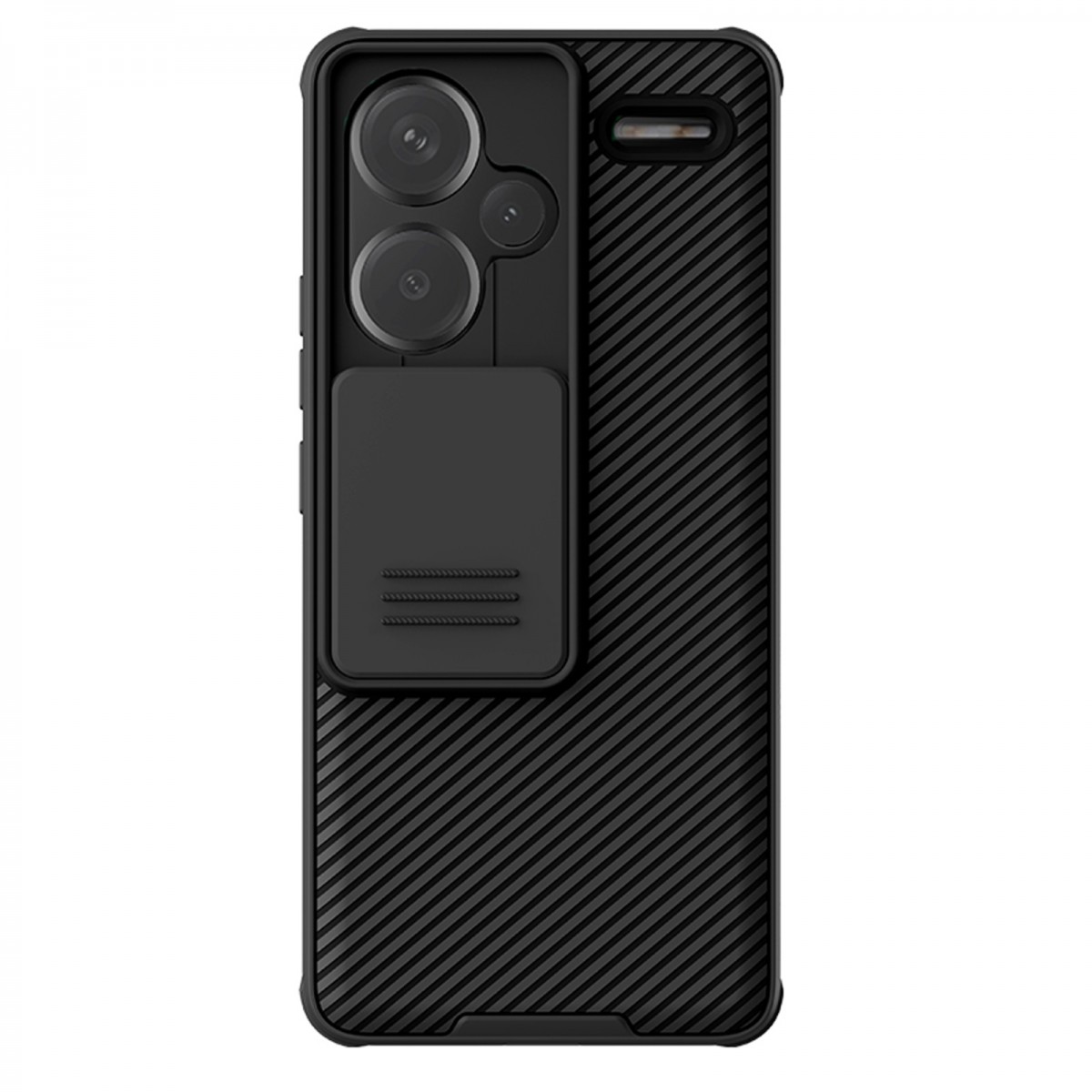 Levně Nillkin CamShield PRO Zadní Kryt pro Xiaomi Redmi Note 13 Pro+ 5G Black