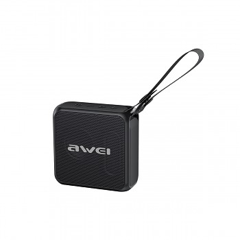 Reproduktor Bluetooth Awei Y119 Mini TWS vodotěsný IPX6 černý