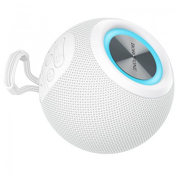 Reproduktor Borofone BR23 Bluetooth Sound Ripple bílý