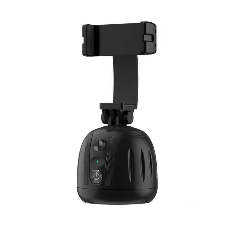 Levně Držák telefonu P5 s 360° Face Tracking černý