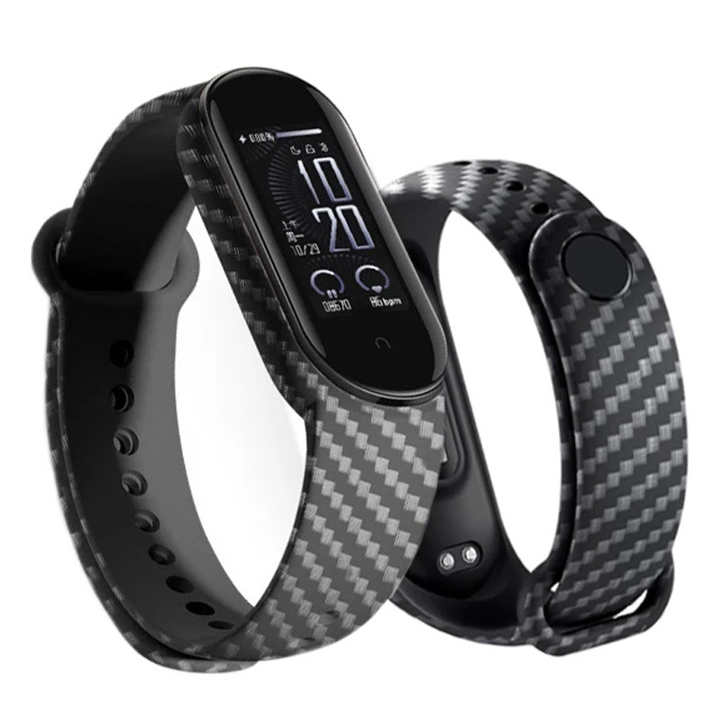 Levně Náramek pro Xiaomi Mi Band 7 Carbon black