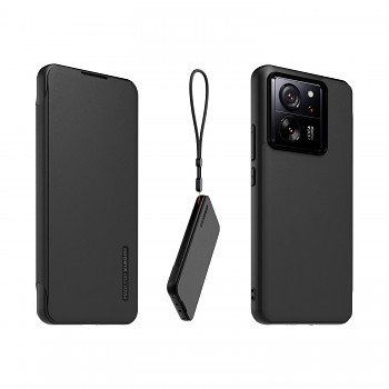Made for Xiaomi Book Pouzdro s Poutkem pro Xiaomi 13T/13T Pro Black