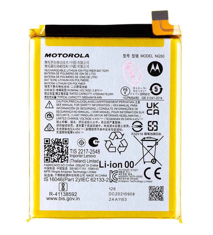 Levně NG50 Motorola Baterie 5000mAh Li-Pol (Service Pack)