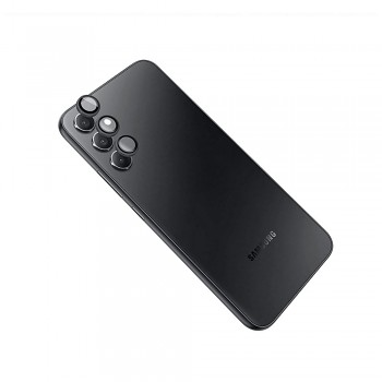 Ochranná skla čoček fotoaparátů FIXED Camera Glass pro Samsung Galaxy A34 5G, černá