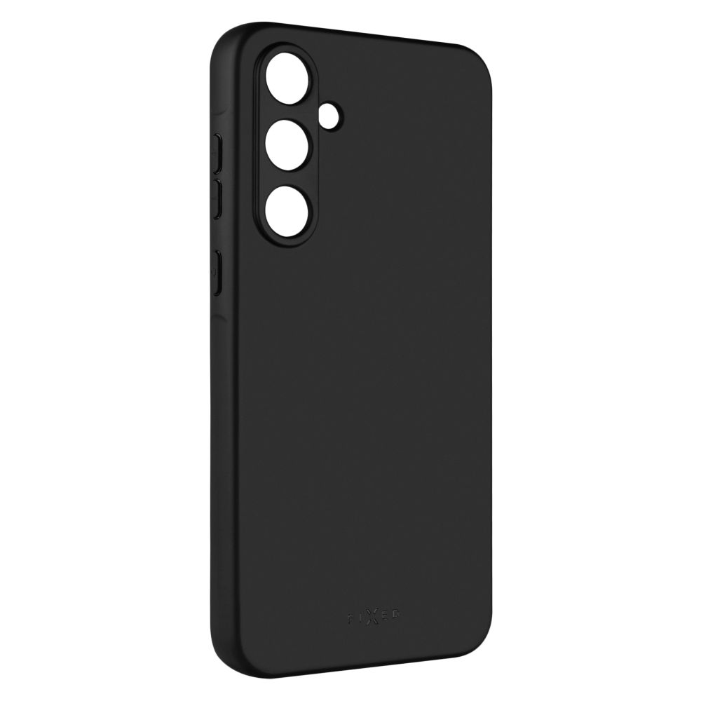 Levně Zadní pogumovaný kryt FIXED Story pro Samsung Galaxy A35 5G, černý