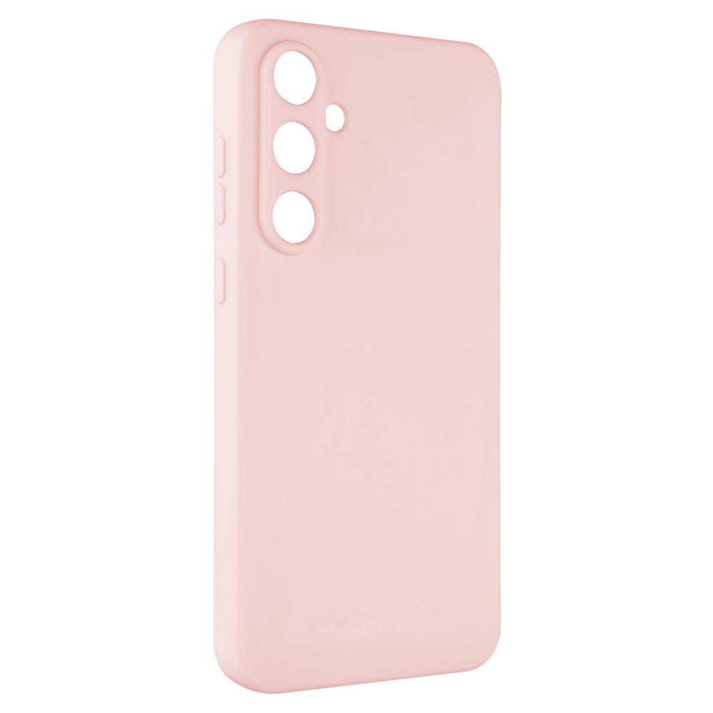 Levně Zadní pogumovaný kryt FIXED Story pro Samsung Galaxy A55 5G, růžový