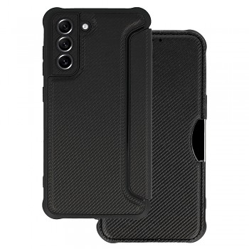 Pouzdro Razor Carbon Book pro Samsung Galaxy S24 Ultra black