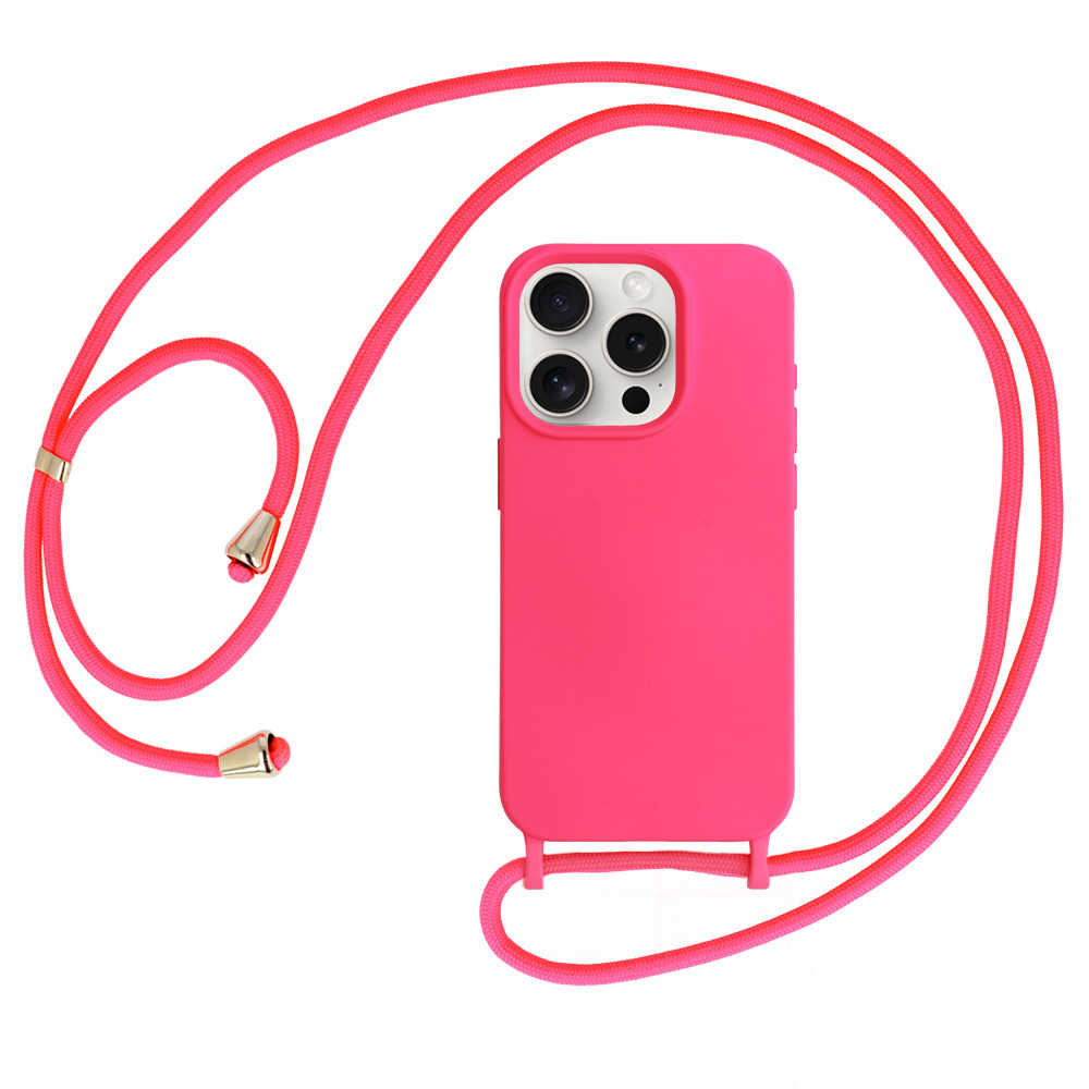 Levně Pouzdro Strap D1 pro Iphone 15 růžové