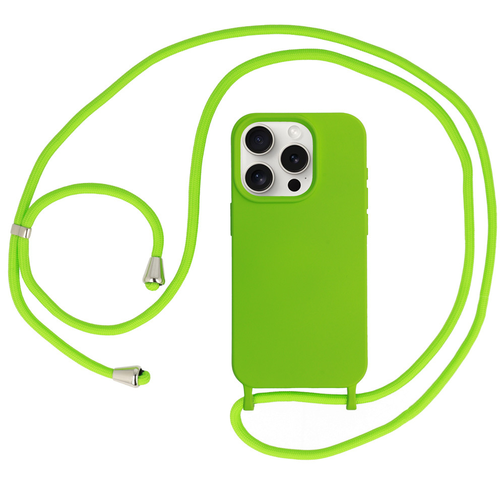 Levně Pouzdro Strap D1 pro Iphone 15 zelené