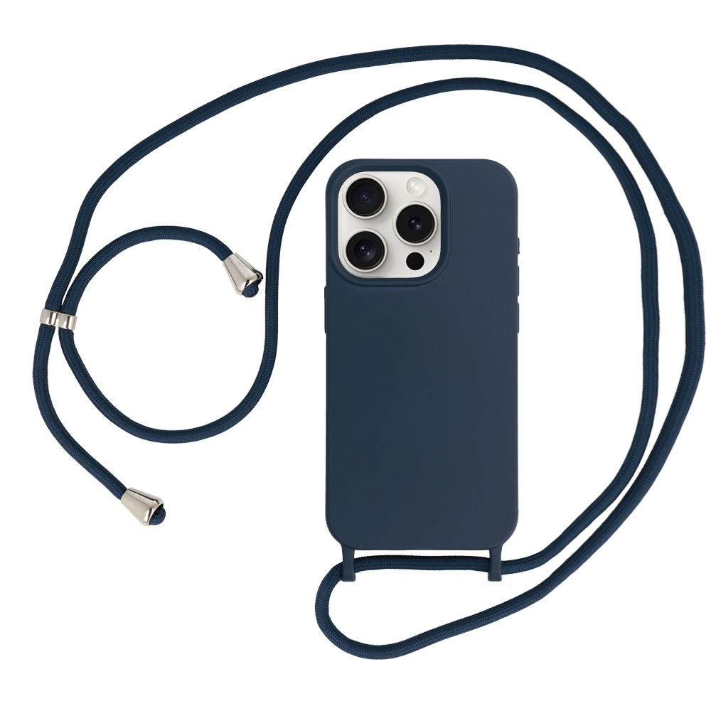 Levně Pouzdro Strap D1 pro Iphone 15 Plus navy