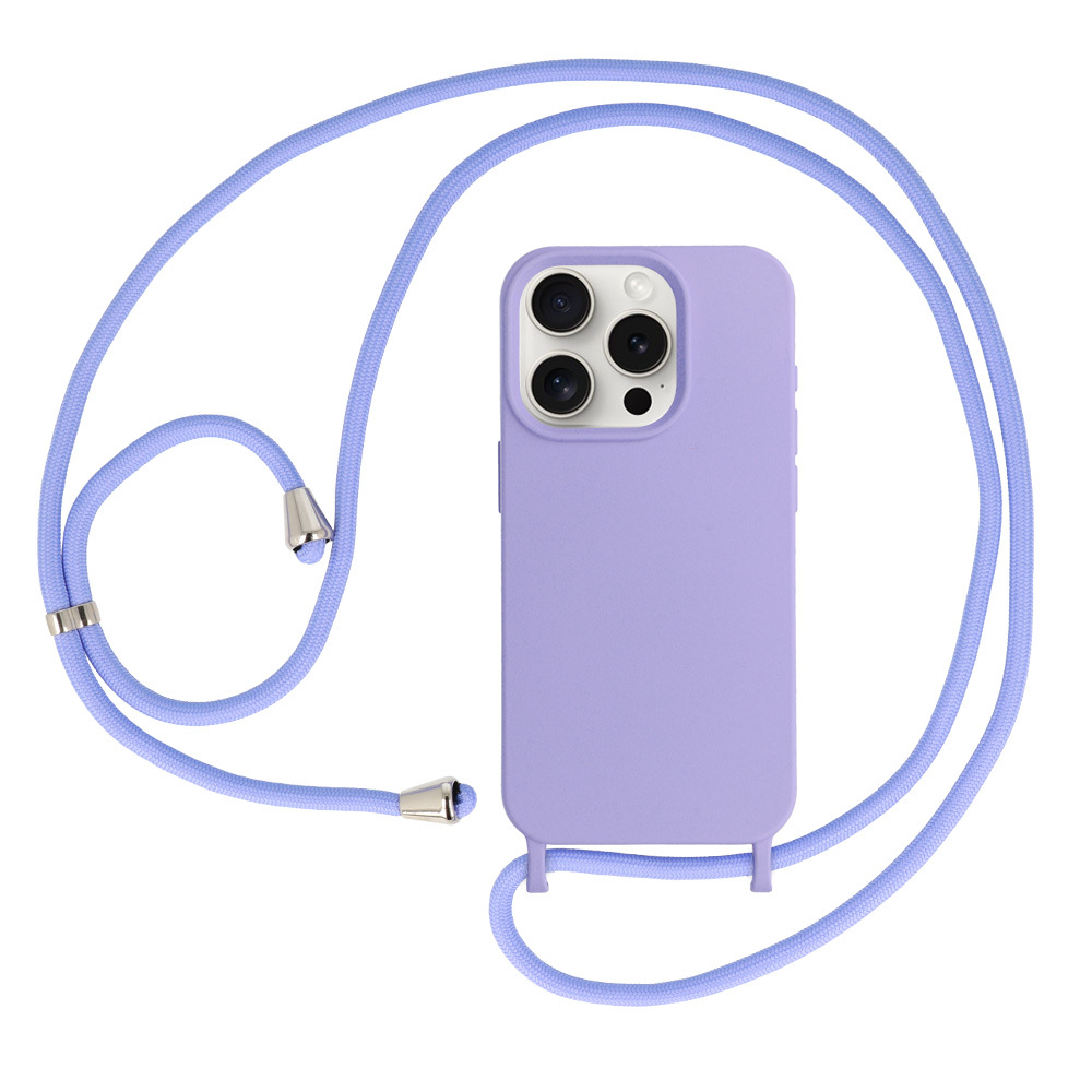 Levně Pouzdro Strap D1 pro Iphone 14 Pro fialové